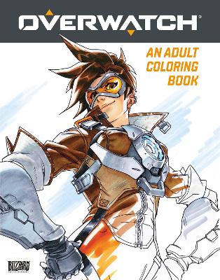 Book cover for Overwatch Coloring Book