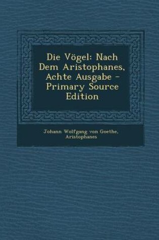 Cover of Die Vogel