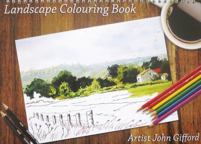 Book cover for Landscape Colouring Book