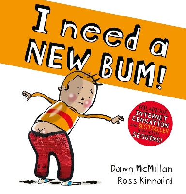 Book cover for I Need a New Bum Sequin Edition (PB)