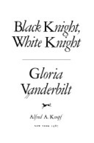 Cover of Black Knight, White Kng