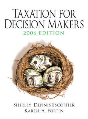 Book cover for Taxation for Decision Makers 2006