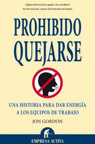 Cover of Prohibido Quejarse