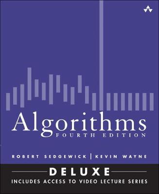 Book cover for Algorithms, Fourth Edition (Deluxe)