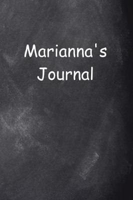 Cover of Marianna Personalized Name Journal Custom Name Gift Idea Marianna