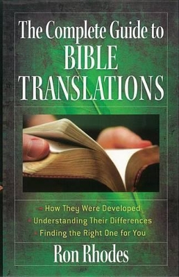 Book cover for The Complete Guide to Bible Translations