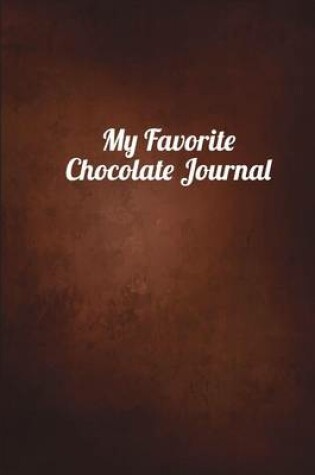 Cover of My Favorite Chocolate Journal