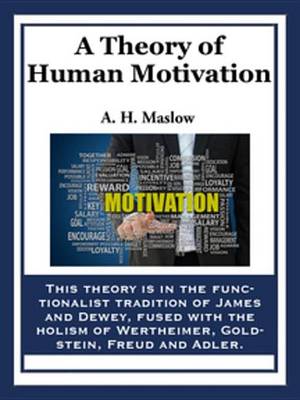 Book cover for A Theory of Human Motivation