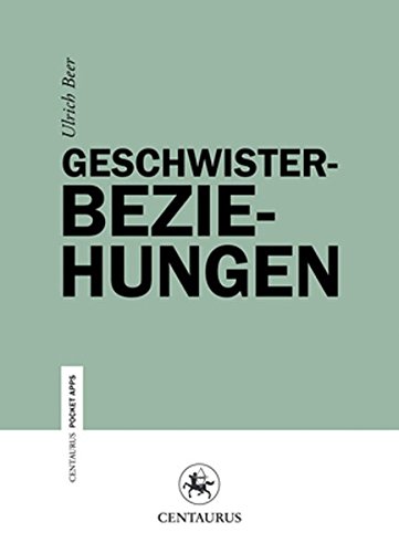 Book cover for Geschwisterbeziehungen