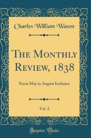 Cover of The Monthly Review, 1838, Vol. 2