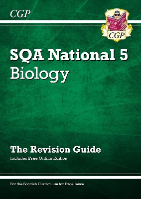 Book cover for National 5 Biology: SQA Revision Guide with Online Edition