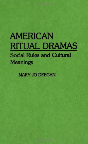 Book cover for American Ritual Dramas