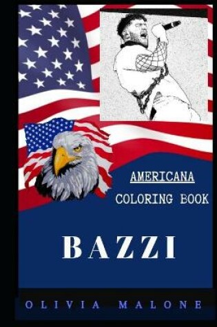 Cover of Bazzi Americana Coloring Book