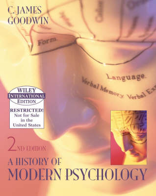 Cover of A History of Modern Psychology