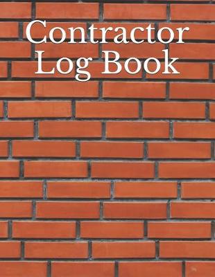 Book cover for Contractor Log Book