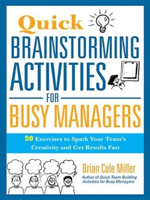 Book cover for Quick Brainstorming Activities for Busy Managers