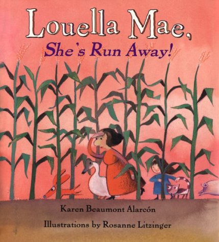 Book cover for Louella Mae, She's Run Away!