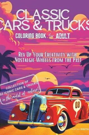 Cover of Classic Cars & Trucks Coloring Book