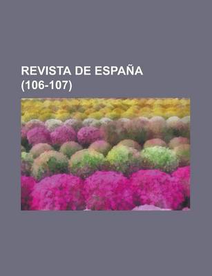 Book cover for Revista de Espana (106-107)