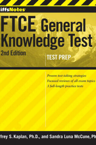 Cover of Cliffsnotes Ftce General Knowledge Test