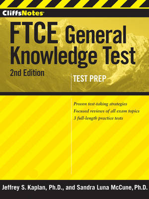 Book cover for Cliffsnotes Ftce General Knowledge Test