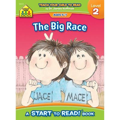 Cover of School Zone the Big Race - A Level 2 Start to Read! Book