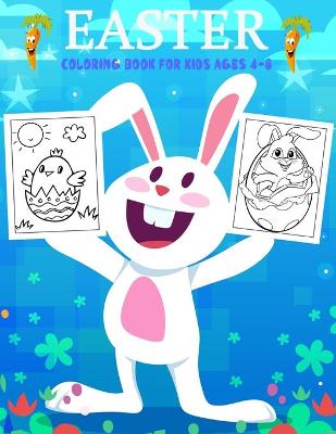 Book cover for Easter Coloring Book for Kids Ages 4-8