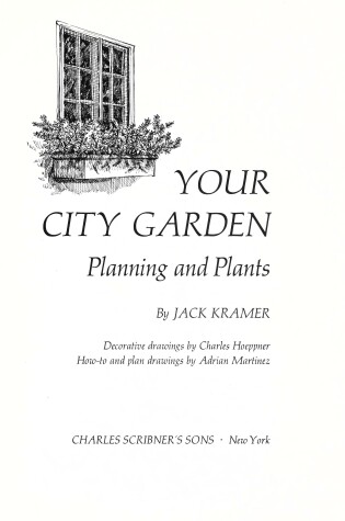 Cover of Your City Garden