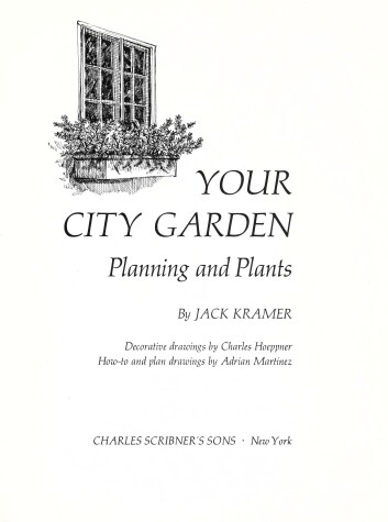 Book cover for Your City Garden