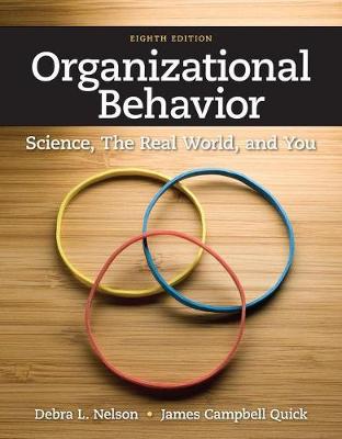 Book cover for Organizational Behavior : Science, The Real World, and You