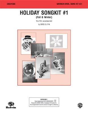 Book cover for Holiday Song Kit #1