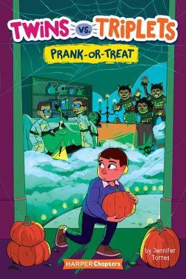 Book cover for Twins vs. Triplets #2: Prank-Or-Treat