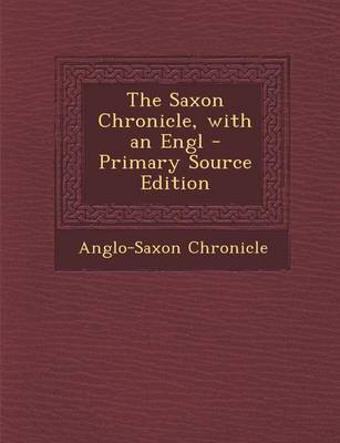 Book cover for The Saxon Chronicle, with an Engl