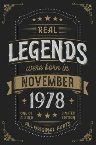 Cover of Real Legends were born in November 1978