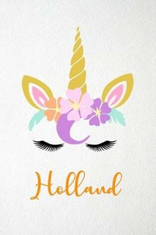 Cover of Holland A5 Lined Notebook 110 Pages