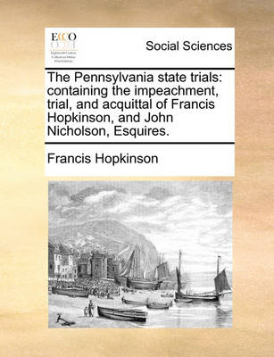 Book cover for The Pennsylvania state trials