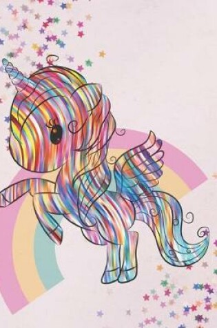 Cover of My rainbow unicorn notebook