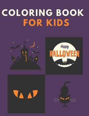 Book cover for Coloring Book For Kids, Happy Halloween