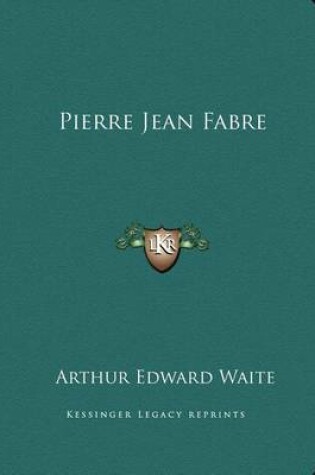 Cover of Pierre Jean Fabre