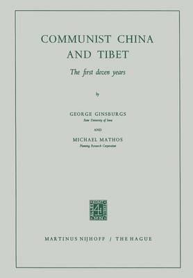 Book cover for Communist China and Tibet