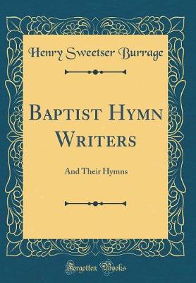 Book cover for Baptist Hymn Writers