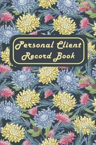 Cover of Personal Client Record Book