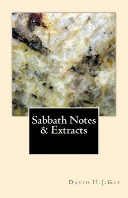 Book cover for Sabbath Notes & Extracts