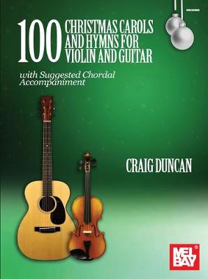 Book cover for 100 Christmas Carols and Hymns