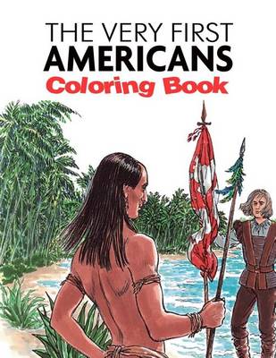 Book cover for The Very First Americans Coloring Book