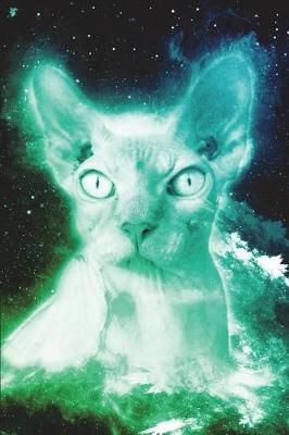 Book cover for Sphynx Cat In Space Notebook (Vol 4)