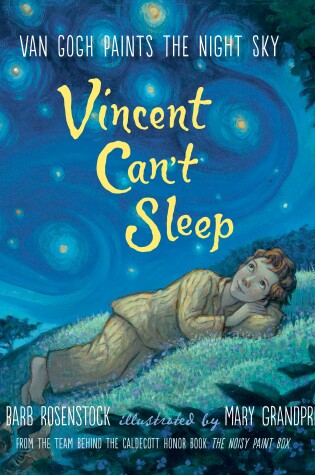 Cover of Vincent Can't Sleep: Van Gogh Paints the Night Sky