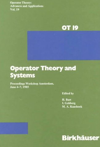 Cover of Operator Theory and Systems