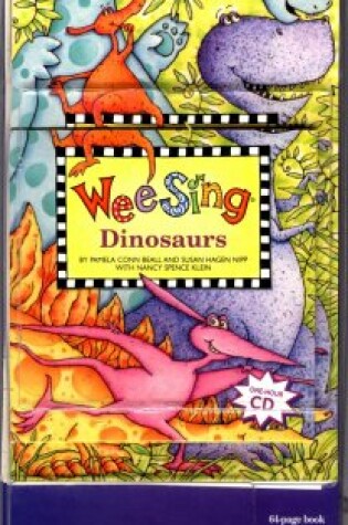 Cover of Wee Sing Dinosaurs Book and CD (Reissue)