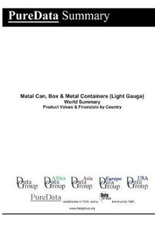 Cover of Metal Can, Box & Metal Containers (Light Gauge) World Summary